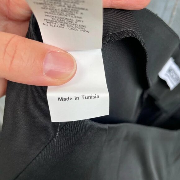 Moschino Black  Slim Crop Pants, size 8 (fits small) - Picture 7 of 10